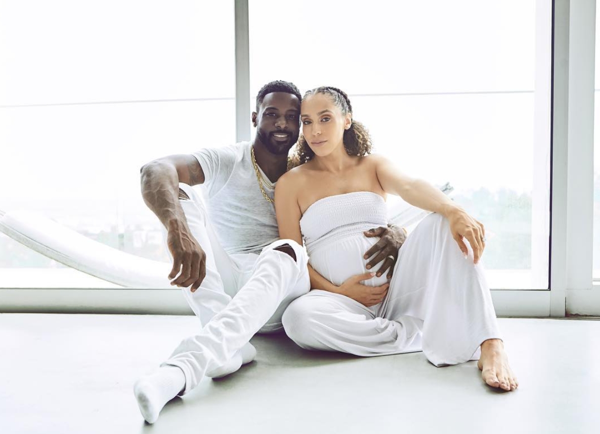 Lance Gross and His Wife Rebecca's Gorgeous Maternity Shoot Is Giving Us All Of The Feels
